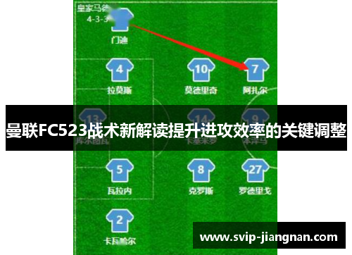 曼联FC523战术新解读提升进攻效率的关键调整